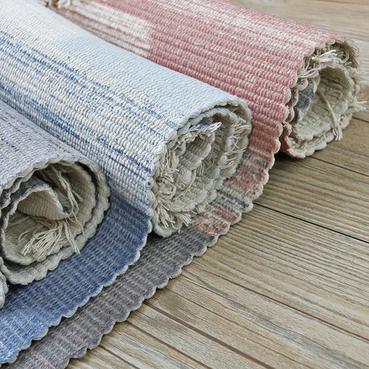 Retro Bohemian Rug Distressed Color Wood Plank Rug Washable Carpet for Room Clearhalo 'Area Rug' 'Bohemian' 'Rugs' Rug' 2070293