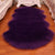 Modern Bedroom Area Rug Multicolored Plain Carpet Faux Wool Non-Slip Pet Friendly Machine Washable Rug Purple Clearhalo 'Area Rug' 'Casual' 'Rugs' Rug' 2070415