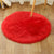 Comfort Girls Room Foot Rug Multicolor Plain Carpet Shag Pet Friendly Machine Washable Non-Slip Rug Red Clearhalo 'Area Rug' 'Casual' 'Rugs' Rug' 2070542