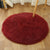 Comfort Girls Room Foot Rug Multicolor Plain Carpet Shag Pet Friendly Machine Washable Non-Slip Rug Burgundy Clearhalo 'Area Rug' 'Casual' 'Rugs' Rug' 2070565