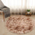 Chic Multicolor Nordic Style Rug Shag Tie Dye Rug Machine Washable Anti-Slip Backing Stain Resistant Carpet for Home Decoration Camel Clearhalo 'Area Rug' 'Casual' 'Rugs' Rug' 2070576