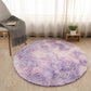 Chic Multicolor Nordic Style Rug Shag Tie Dye Rug Machine Washable Anti-Slip Backing Stain Resistant Carpet for Home Decoration Purple Clearhalo 'Area Rug' 'Casual' 'Rugs' Rug' 2070582