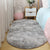 Causal Tie Dye Rug Multicolored Fluffy Area Rug Stain Resistant Pet Friendly Carpet for Bedroom Silver Gray Clearhalo 'Area Rug' 'Casual' 'Rugs' Rug' 2070642