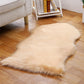 Shaggy Plain Rug Multi-Color Scandinavian Carpet Faux Fur Machine Washable Non-Slip Backing Pet Friendly Rug for Home Light Camel 3'3" x 5'11" Clearhalo 'Area Rug' 'Casual' 'Rugs' Rug' 2070668