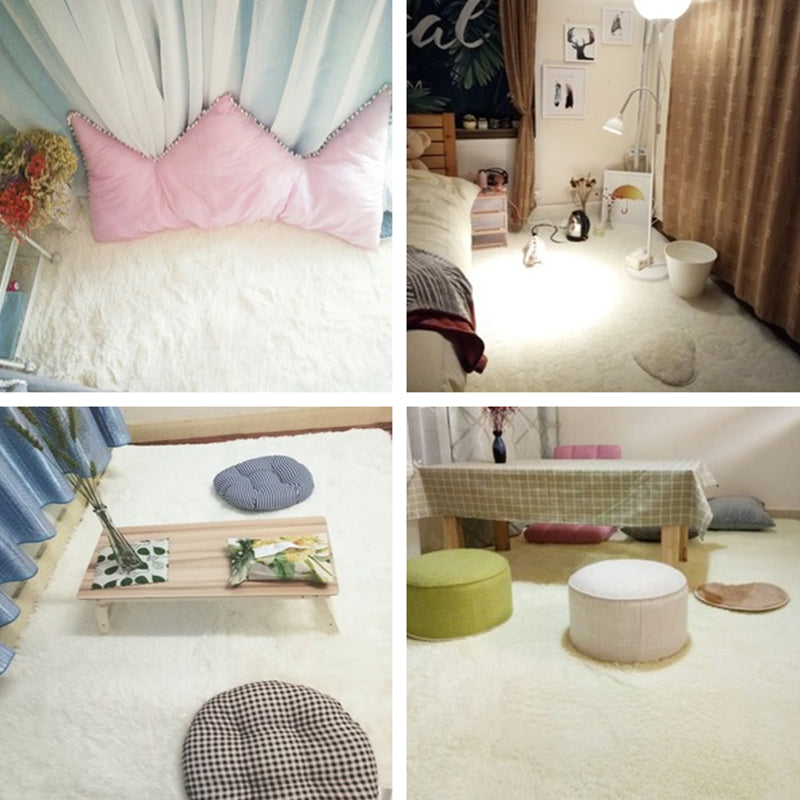 Comfort Plain Rug Multicolor Faux Wool Rug Stain Resistant Pet Friendly Anti-Slip Carpet for Home Decoration Clearhalo 'Area Rug' 'Casual' 'Rugs' Rug' 2070707