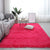 Comfort Plain Rug Multicolor Faux Wool Rug Stain Resistant Pet Friendly Anti-Slip Carpet for Home Decoration Rose Red Clearhalo 'Area Rug' 'Casual' 'Rugs' Rug' 2070713