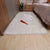 Multicolor Bedroom Rug Casual Plain Carpet Fluffy Non-Slip Backing Washable Pet Friendly Indoor Rug White-Gray Clearhalo 'Area Rug' 'Casual' 'Rugs' Rug' 2070776