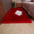 Multicolor Bedroom Rug Casual Plain Carpet Fluffy Non-Slip Backing Washable Pet Friendly Indoor Rug Red Clearhalo 'Area Rug' 'Casual' 'Rugs' Rug' 2070781