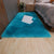 Multicolor Bedroom Rug Casual Plain Carpet Fluffy Non-Slip Backing Washable Pet Friendly Indoor Rug Dark Blue Clearhalo 'Area Rug' 'Casual' 'Rugs' Rug' 2070786
