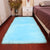 Fashionable Minimalist Rug Multi Colored Plain Rug Stain Resistant Pet Friendly Carpet for Bedroom Sky Blue Clearhalo 'Area Rug' 'Casual' 'Rugs' Rug' 2070803