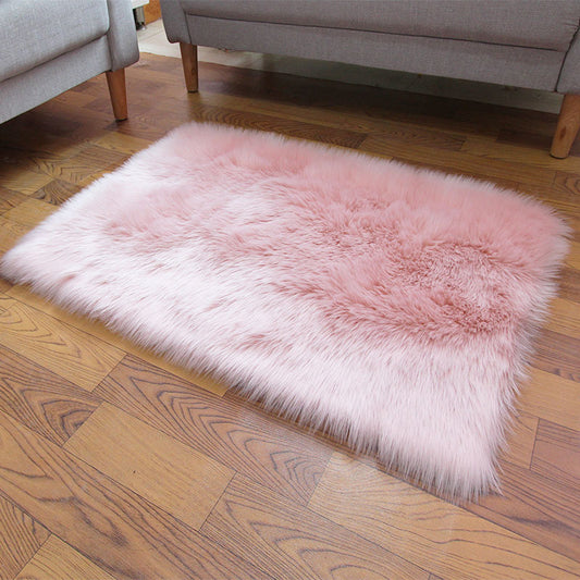 Fashionable Minimalist Rug Multi Colored Plain Rug Stain Resistant Pet Friendly Carpet for Bedroom Pink Clearhalo 'Area Rug' 'Casual' 'Rugs' Rug' 2070807