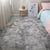 Soft Multi-Color Nordic Rug Faux Wool Plain Carpet Machine Wash Pet Friendly Rug for Bedroom Silver Gray Clearhalo 'Area Rug' 'Casual' 'Rugs' Rug' 2070849