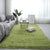 Soft Solid Rug Multi-Colored Minimalist Rug Fluffy Washable Pet Friendly Anti-Slip Backing Carpet for Home Green Clearhalo 'Area Rug' 'Casual' 'Rugs' Rug' 2070871