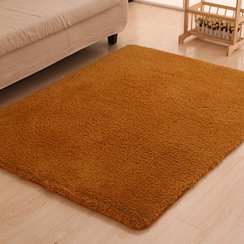Multicolor Nordic Indoor Rug Faux Fleece Plain Carpet Machine Washable Pet Friendly Rug for Great Room Clearhalo 'Area Rug' 'Casual' 'Rugs' Rug' 2070891