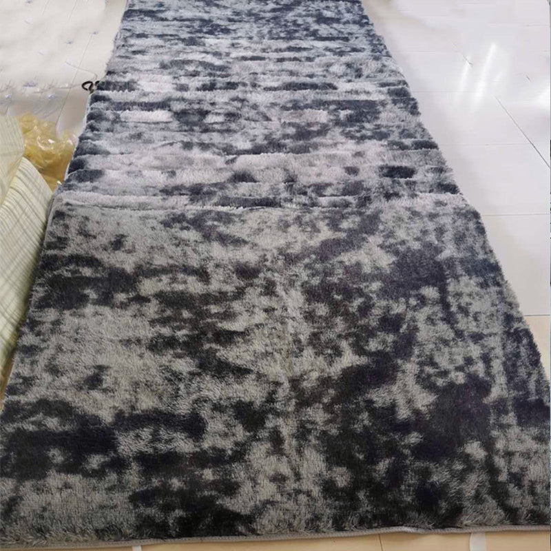 Pretty Casual Rug Multicolor Plain Area Carpet Non-Slip Backing Stain Resistant Washable Rug for Living Room Silver Gray Clearhalo 'Area Rug' 'Casual' 'Rugs' Rug' 2070899