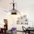 Industrial Dome Pendant Lamp 1 Light Metal Hanging Ceiling Light in Nickel/Chrome Finish for Kitchen Nickel Clearhalo 'Art Deco Pendants' 'Cast Iron' 'Ceiling Lights' 'Ceramic' 'Crystal' 'Industrial Pendants' 'Industrial' 'Metal' 'Middle Century Pendants' 'Pendant Lights' 'Pendants' 'Tiffany' Lighting' 20721
