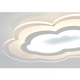 Acrylic Cloud Ceiling Mount Light Simple Style Flush Light in White Finish for Teen Clearhalo 'Ceiling Lights' 'Close To Ceiling Lights' 'Close to ceiling' 'Flush mount' Lighting' 20810