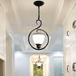 Black Bell Shade Ceiling Light Traditional Opal Glass 1 Head Dining Room Hooded Hanging Pendant Light Clearhalo 'Ceiling Lights' 'Lighting' 'Pendant Lights' 2091747_d63eacea-4611-4a89-a409-3427832446ca