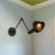 1 Bulb Wall Lighting Vintage Industrial Tapered Shade Metal Wall Sconce Lamp in Black/Rust for Study Room Black Clearhalo 'Art deco wall lights' 'Cast Iron' 'Glass' 'Industrial wall lights' 'Industrial' 'Middle century wall lights' 'Modern' 'Rustic wall lights' 'Tiffany' 'Traditional wall lights' 'Wall Lamps & Sconces' 'Wall Lights' Lighting' 209490