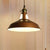 1 Light Barn Pendant Lighting Fixture Industrial Beige/Blue/Green Metal Hanging Ceiling Light for Dining Room Copper Clearhalo 'Art Deco Pendants' 'Cast Iron' 'Ceiling Lights' 'Ceramic' 'Crystal' 'Industrial Pendants' 'Industrial' 'Metal' 'Middle Century Pendants' 'Pendant Lights' 'Pendants' 'Tiffany' Lighting' 209617