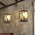 1 Light Cylinder Pendant Lighting Fixture Vintage Rust Metal Hanging Ceiling Light with Fabric and Art Design Rust Clearhalo 'Art Deco Pendants' 'Cast Iron' 'Ceiling Lights' 'Ceramic' 'Crystal' 'Industrial Pendants' 'Industrial' 'Metal' 'Middle Century Pendants' 'Pendant Lights' 'Pendants' 'Tiffany' Lighting' 210186
