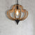 1 Light Hanging Ceiling Light with Geometric Shade Rope Industrial Dining Room Pendant Lighting in Beige Beige Clearhalo 'Art Deco Pendants' 'Cast Iron' 'Ceiling Lights' 'Ceramic' 'Crystal' 'Industrial Pendants' 'Industrial' 'Metal' 'Middle Century Pendants' 'Pendant Lights' 'Pendants' 'Tiffany' Lighting' 210378