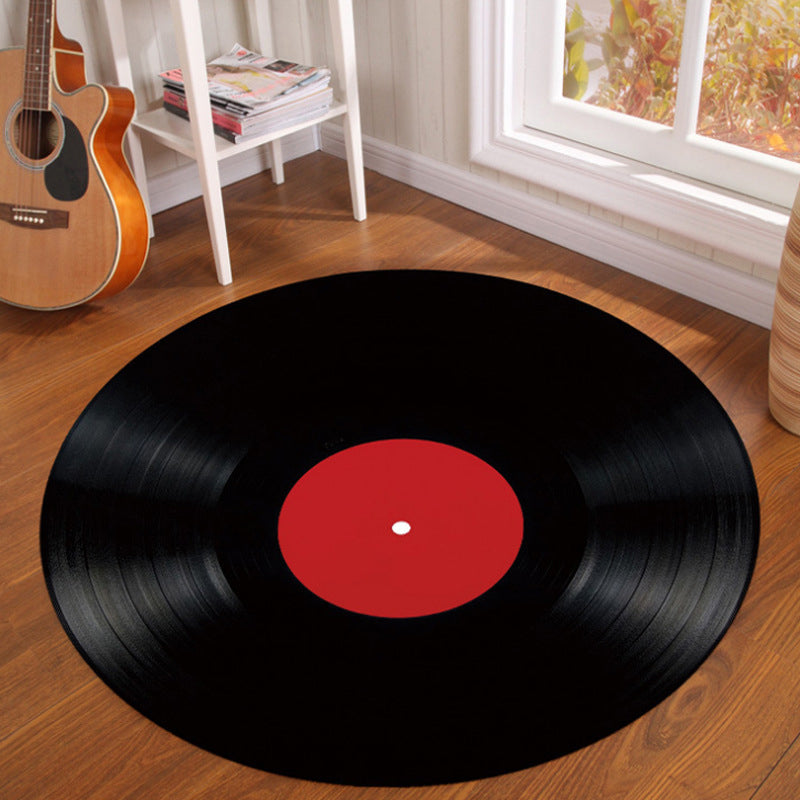 Novelty Fairy Tale Patterned Rug Multi Color Kids Carpet Synthetics Pet Friendly Anti-Slip Backing Washable Rug for Home Black Clearhalo 'Area Rug' 'Rug' 2105839