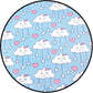 Decorative Multi-Color Cartoon Rug Synthetics Animal Patterned Carpet Stain Resistant Non-Slip Backing Washable Rug for Living Room Clearhalo 'Area Rug' 'Rug' 2105949
