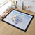 Chic Cartoon Quilted Rug Multicolor Wild Animal Area Carpet Stain Resistant Non-Slip Washable Rug for Kids Bedroom Gray Blue 4'9" x 6'5" Clearhalo 'Area Rug' 'Rug' 2106191