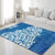 Multi-Color Marine Life Rug Polyester Nordic Area Rug Washable Pet Friendly Anti-Slip Carpet for Living Room Ocean Blue Clearhalo 'Area Rug' 'Rug' 2106205