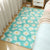 Stylish Multi-Colored Kids Rug Cotton Patterned Carpet Machine Washable Pet Friendly Anti-Slip Backing Rug for Girls Bedroom Green Clearhalo 'Area Rug' 'Rug' 2106251