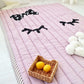 Minimalist Nursery Padded Rug Pastel Color Cartoon Carpet Cotton Easy Care Indoor Rug Clearhalo 'Area Rug' 'Rug' 2106487