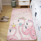 Kids Bedroom Area Rug Multi Colored Animal Sketch Rug Cotton Machine Wash Carpet Clearhalo 'Area Rug' 'Rug' 2106496