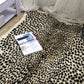 Irregular Shaped Leopard Print Rug Black Nordic Carpet Synthetics Non-Slip Backing Washable Pet Friendly Rug for Bedroom Clearhalo 'Area Rug' 'Casual' 'Rugs' Rug' 2106586