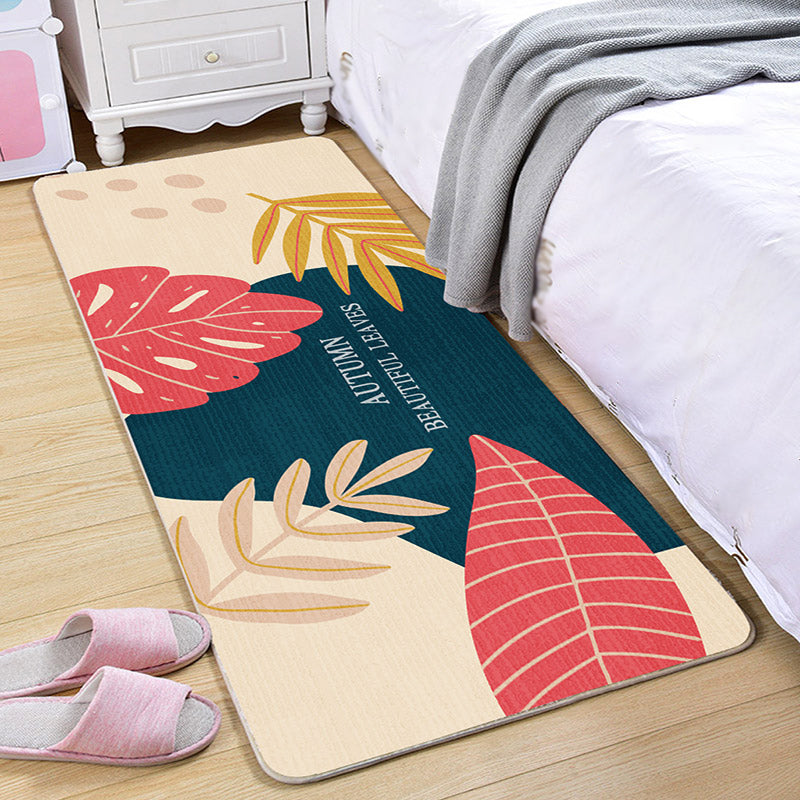 Multi-Color Scandinavian Rug Polyester Geometrical Carpet Non-Slip Stain Resistant Machine Washable Rug for Bedroom Clearhalo 'Area Rug' 'Rug' 2106692