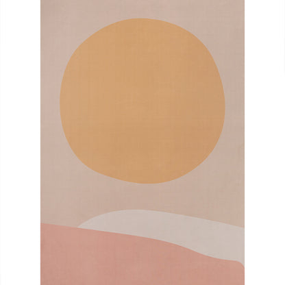 Soft Orange Nordic Rug Polyester Geometric Carpet Non-Slip Backing Pet Friendly Washable Rug for Home Decoration Yellow-Red Clearhalo 'Area Rug' 'Rug' 2106710