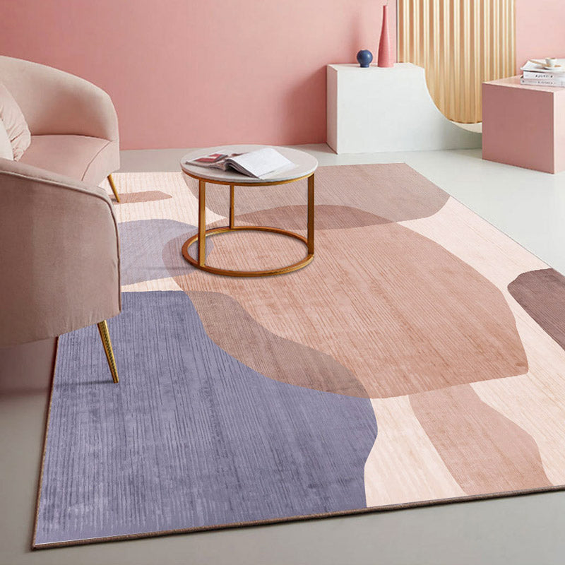 Artistry Scandinavian Indoor Rug Multi Color Geometric Rug Stain Resistant Anti-Slip Pet Friendly Rug for Home Decor Blue Clearhalo 'Area Rug' 'Rug' 2106783