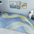 Mid-Century Abstract Rug Multicolor Polypropylene Rug Non-Slip Pet Friendly Machine Wash Area Carpet for Home Decoration Ocean Blue Clearhalo 'Area Rug' 'Rug' 2106810