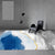 Mid-Century Abstract Rug Multicolor Polypropylene Rug Non-Slip Pet Friendly Machine Wash Area Carpet for Home Decoration Dark Blue Clearhalo 'Area Rug' 'Rug' 2106812