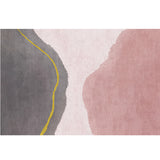 Multi-Color Abstract Pattern Rug Synthetics Postmodern Carpet Stain Resistant Washable Non-Slip Rug for Girls Bedroom Clearhalo 'Area Rug' 'Rug' 2106821