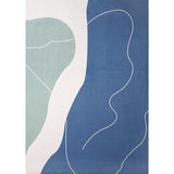 Chic Nordic Indoor Rug Multicolor Curve Line Art Geometric Rug Stain Resistant Non-Slip Machine Washable Carpet for Home Clearhalo 'Area Rug' 'Rug' 2106862
