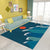 Novelty Minimalist Rug Multi Color Abstract Landscape Drawing Rug Stain Resistant Washable Anti-Slip Backing Rug for Room Yellow-Red Clearhalo 'Area Rug' 'Rug' 2106915