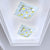 Clear Square LED Flush Mount Modern Crystal Flushmount Ceiling Light for Corridor Clear White Clearhalo 'Ceiling Lights' 'Close To Ceiling Lights' 'Close to ceiling' 'Flush mount' Lighting' 2106992