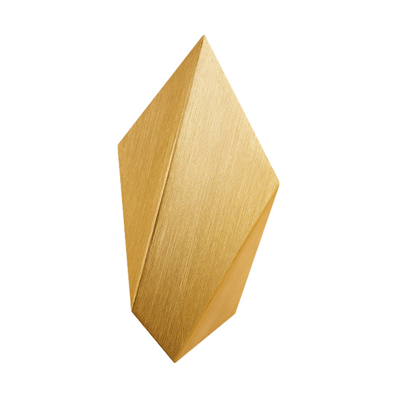 Metal Geometric Wall Mounted Light Postmodern 1 Light Black/Grey/White Sconce Light Fixture Clearhalo 'Cast Iron' 'Glass' 'Industrial' 'Modern wall lights' 'Modern' 'Tiffany' 'Traditional wall lights' 'Wall Lamps & Sconces' 'Wall Lights' Lighting' 211022