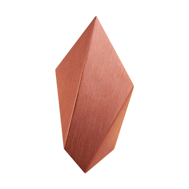 Metal Geometric Wall Mounted Light Postmodern 1 Light Black/Grey/White Sconce Light Fixture Clearhalo 'Cast Iron' 'Glass' 'Industrial' 'Modern wall lights' 'Modern' 'Tiffany' 'Traditional wall lights' 'Wall Lamps & Sconces' 'Wall Lights' Lighting' 211025