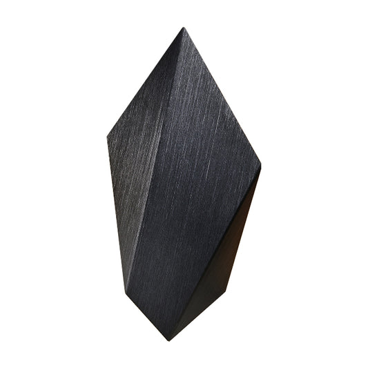 Metal Geometric Wall Mounted Light Postmodern 1 Light Black/Grey/White Sconce Light Fixture Clearhalo 'Cast Iron' 'Glass' 'Industrial' 'Modern wall lights' 'Modern' 'Tiffany' 'Traditional wall lights' 'Wall Lamps & Sconces' 'Wall Lights' Lighting' 211031