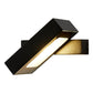 Rectangular Wall Sconce Modern Metal Black/White/Grey LED Wall Mount Light with Rotatable Design Clearhalo 'Cast Iron' 'Glass' 'Industrial' 'Modern wall lights' 'Modern' 'Tiffany' 'Traditional wall lights' 'Wall Lamps & Sconces' 'Wall Lights' Lighting' 211474