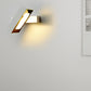 Rectangular Wall Sconce Modern Metal Black/White/Grey LED Wall Mount Light with Rotatable Design Clearhalo 'Cast Iron' 'Glass' 'Industrial' 'Modern wall lights' 'Modern' 'Tiffany' 'Traditional wall lights' 'Wall Lamps & Sconces' 'Wall Lights' Lighting' 211490