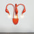 Metal Swan Wall Mount Light Nordic 3/5 Lights Black/Red/White LED Wall Sconce for Living Room - 3.0 - Red - Clearhalo - 'Cast Iron' - 'Glass' - 'Industrial' - 'Modern wall lights' - 'Modern' - 'Tiffany' - 'Traditional wall lights' - 'Wall Lamps & Sconces' - 'Wall Lights' - Lighting' - 211549