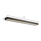 Linear Vanity Sconce Contemporary Metal Black/Silver Led Vanity Mirror Light in White/Warm Light, 16"/19.5"/23.5" Wide Clearhalo 'Cast Iron' 'Glass' 'Industrial' 'Modern wall lights' 'Modern' 'Tiffany' 'Traditional wall lights' 'Vanity Lights' 'Wall Lights' Lighting' 211982